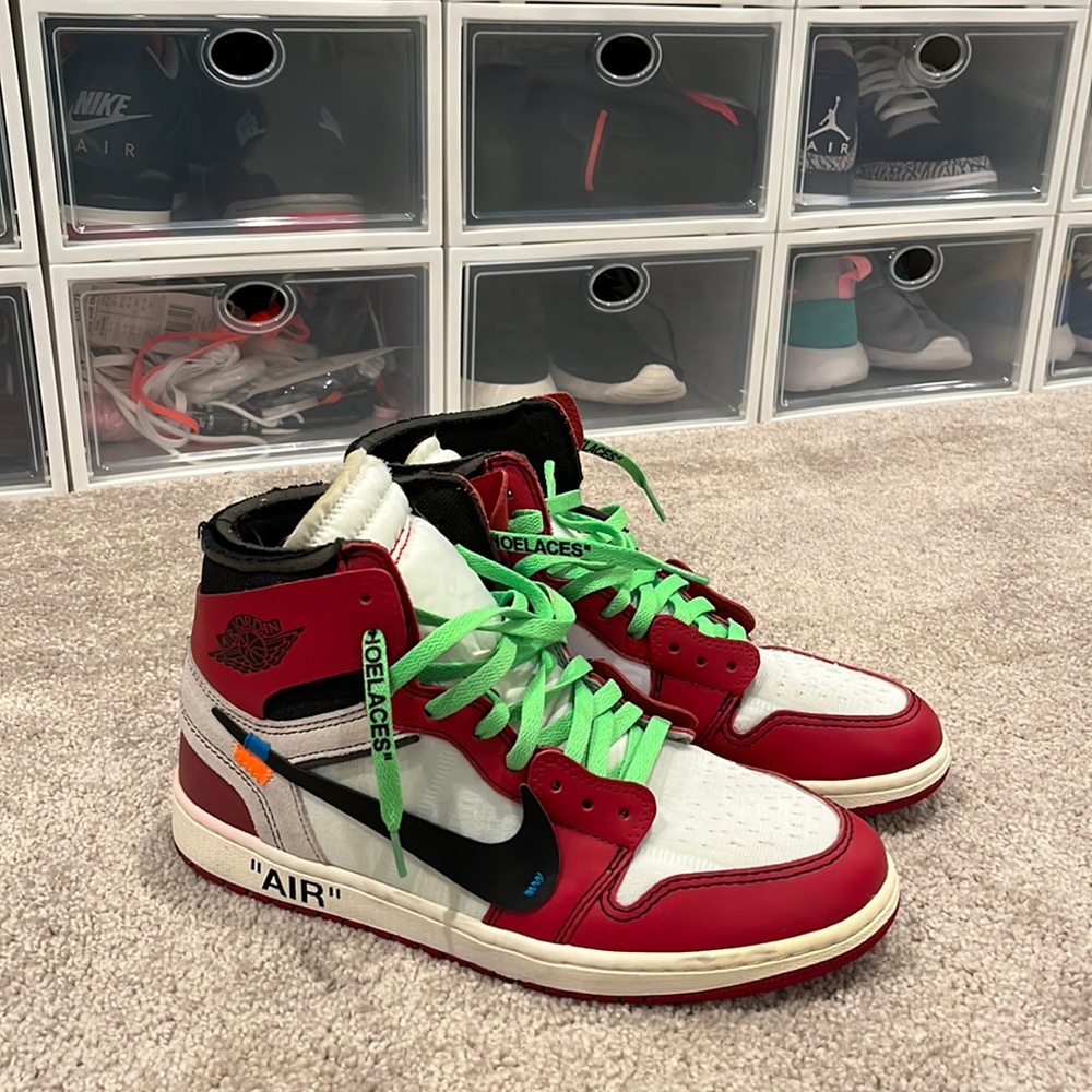 Off white Jordan 1 men’s sz10